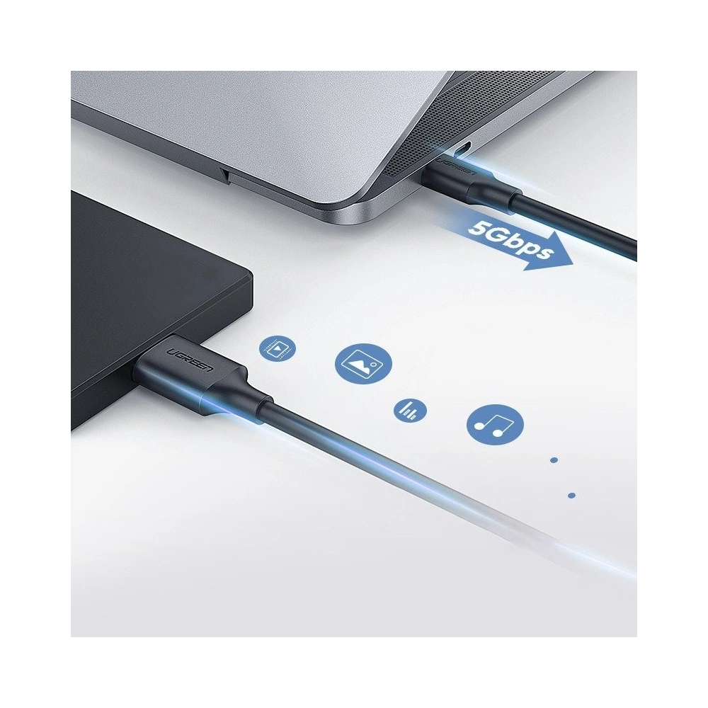 Kabel micro USB 3.0 - USB-C UGREEN 1m