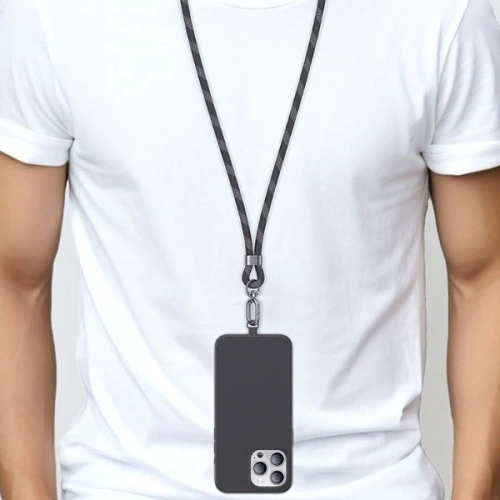 Kup USAMS Handy-Lanyard 1.6m grau - USA1195 - {ean13} - Sklep Home Screen