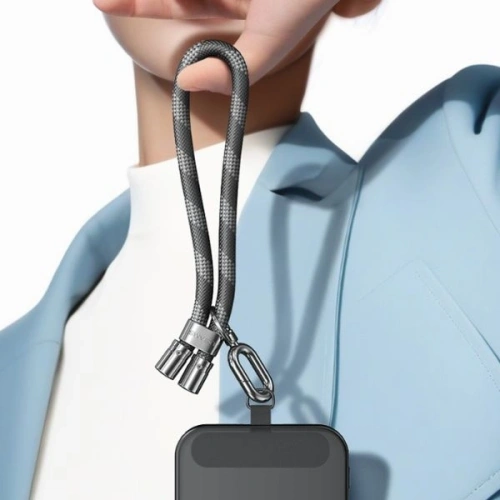 Kup Šňůrka na telefon USAMS 34 cm šedá/grey - USA1196 - {ean13} - Sklep Home Screen