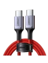 UGREEN 2.0 1m USB-C - USB-C kábel (piros)