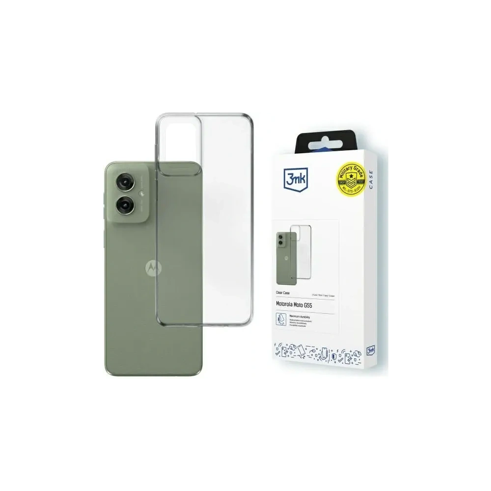 Etui 3MK Clear Case Motorola Moto G55 5G