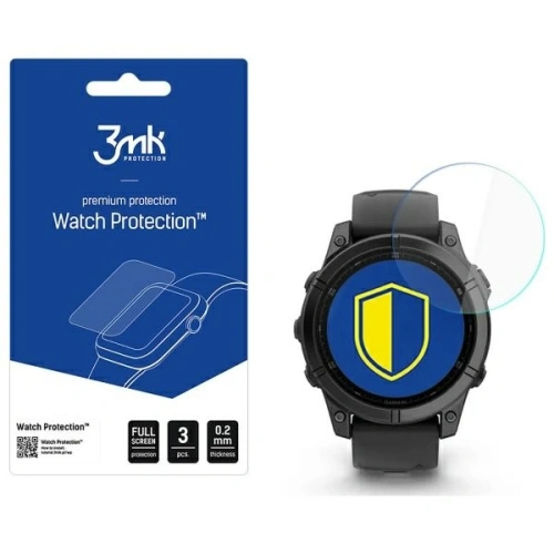 Kup Szkło hybrydowe 3MK FlexibleGlass Watch Garmin Fenix E 47mm - 3MK15722 - {ean13} - Sklep Home Screen