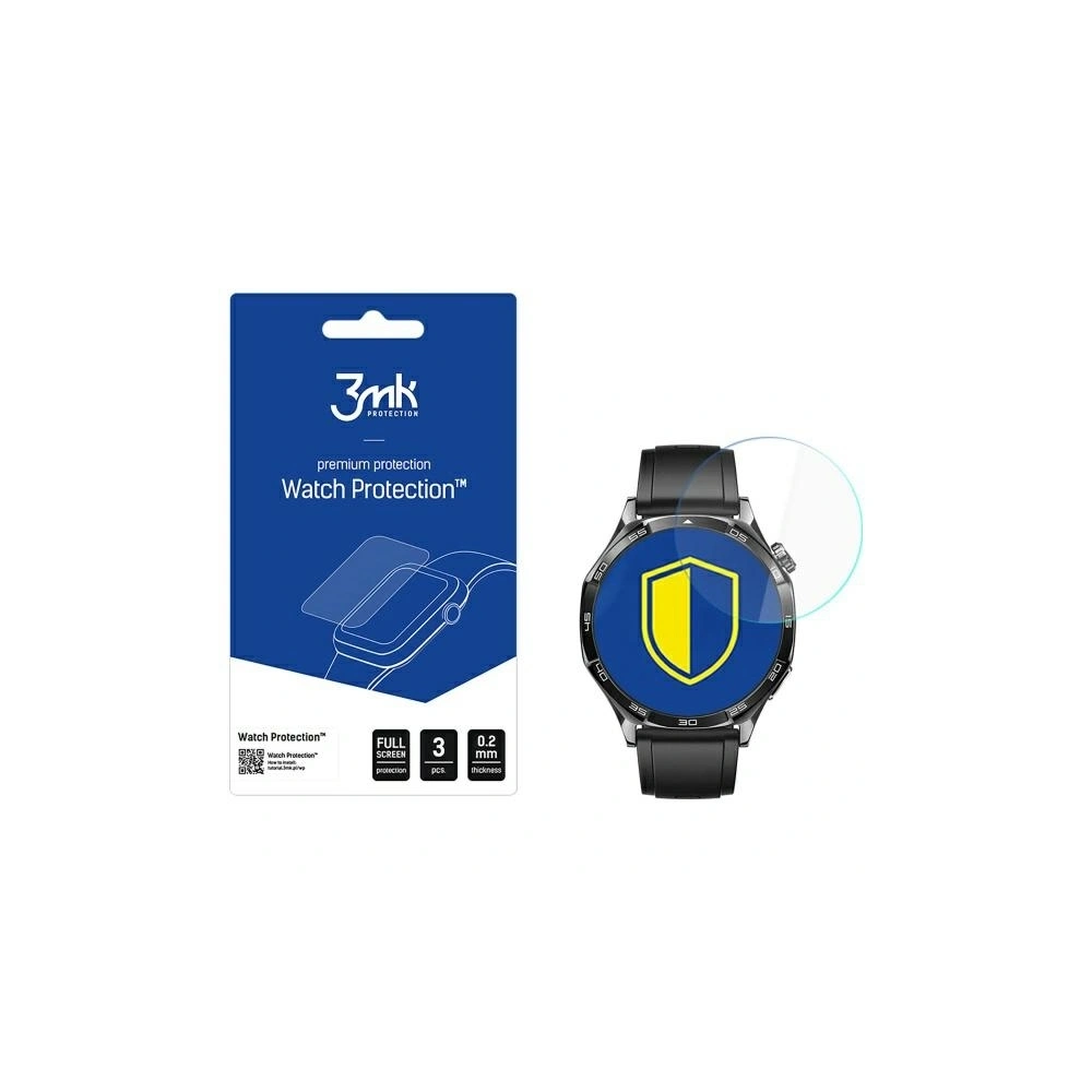 Szkło hybrydowe 3MK FlexibleGlass Watch Huawei Watch GT 5 Active 46mm