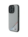 Buy BMW BMHMP16X23PUPDG Apple iPhone 16 Pro Max hardcase M Perforated Tricolor Line MagSafe grey - BMW711 - {ean13} - Home Screen Store Europe