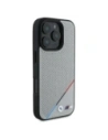 Buy BMW BMHMP16X23PUPDG Apple iPhone 16 Pro Max hardcase M Perforated Tricolor Line MagSafe grey - BMW711 - {ean13} - Home Screen Store Europe