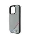 Buy BMW BMHMP16X23PUPDG Apple iPhone 16 Pro Max hardcase M Perforated Tricolor Line MagSafe grey - BMW711 - {ean13} - Home Screen Store Europe