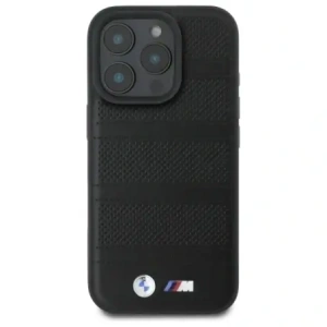 Kup BMW BMHMP16X23PUSPK Apple iPhone 16 Pro Max hardcase M Perforat și cusut Linia MagSafe negru - BMW713 - {ean13} - Sklep Home Screen