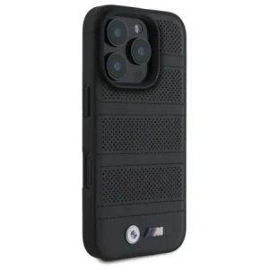 Kup Etui BMW BMHMP16X23PUSPK Apple iPhone 16 Pro Max hardcase M Perforated And Stitched Line MagSafe černý/black - BMW713 - {ean13} - Sklep Home Screen