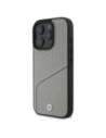 Kup Etui BMW BMHMP16X23RDCLG Apple iPhone 16 Pro Max hardcase Sign Leather Textured and Line MagSafe szary/grey - BMW715 - {ean13} - Sklep Home Screen