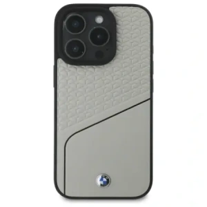 Kup Etui BMW BMHMP16X23RDCLG Apple iPhone 16 Pro Max hardcase Sign Leather Textured and Line MagSafe šedý/grey - BMW715 - {ean13} - Sklep Home Screen