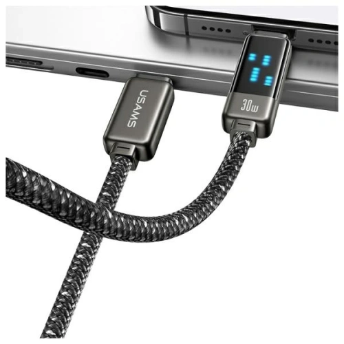 Kup Kabel USAMS USB-C / Lightning 30W 1.2m Zinc Alloy Fast Charging Data Cable Meteor Series - USA1199 - {ean13} - Sklep Home Screen