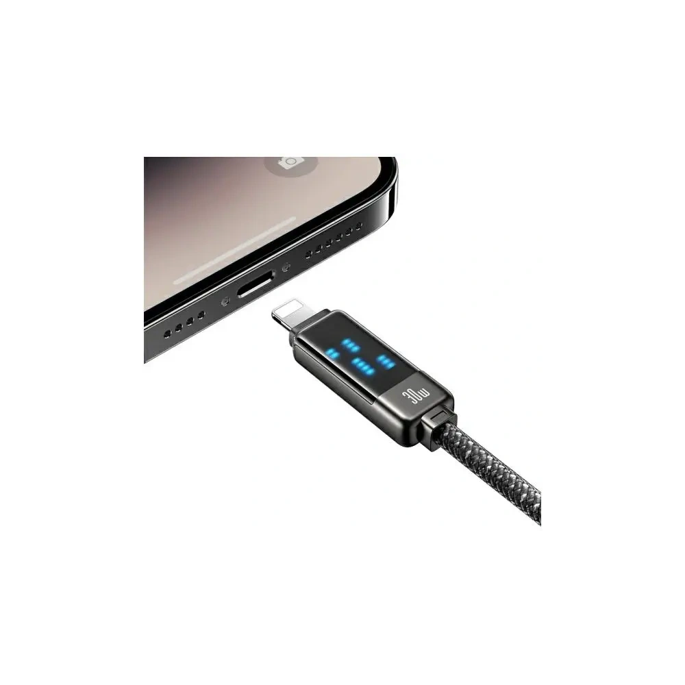 Kabel USAMS USB-C / Lightning 30W 1.2m Zinc Alloy Fast Charging Data Cable Meteor Series