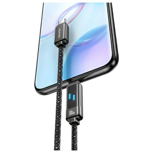 Kup Kabel USAMS USB-C / USB-C 100W 1.2m Rychlonabíjecí datový kabel zinku Meteor Series - USA1200 - {ean13} - Sklep Home Screen