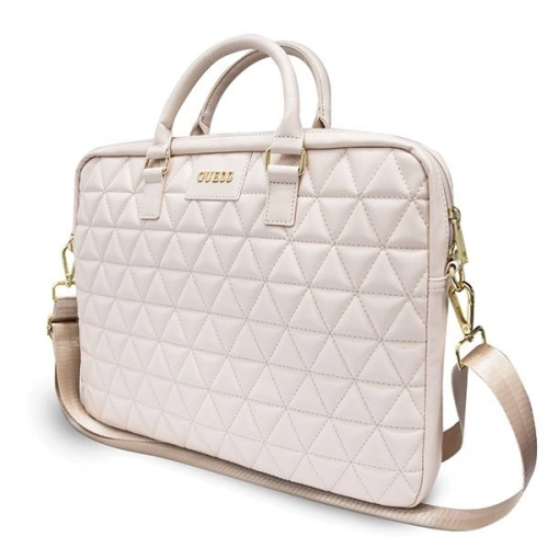 Kup Guess Tasche GUCB15QLPK 15" rosa/rosa gesteppt - GUE376PNK - {ean13} - Sklep Home Screen
