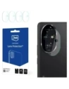 Hybrydní sklo na objektiv fotoaparátu 3MK Ochrana objektivu Honor 200 Pro [4 PACK]