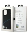 Kup BMW BMHMP16X23RDCLK Apple iPhone 16 Pro Max kemény tok Sign Leather Textured And Line MagSafe fekete - BMW716 - {ean13} - Sklep Home Screen