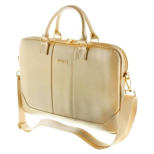 Kup Guess Torba GUCB15TBE 15" bej/beige Saffiano - GUE377BEI - {ean13} - Sklep Home Screen
