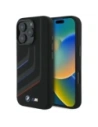 BMW BMHMP16X23SLIK Apple iPhone 16 Pro Max kemény tok szilikon Forgó vonalak MagSafe fekete