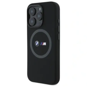 Kup Etui BMW BMHMP16X23SROK Apple iPhone 16 Pro Max hardcase M Silicone Printed Ring MagSafe černý/black - BMW720 - {ean13} - Sklep Home Screen