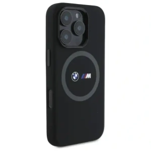 Kup Etui BMW BMHMP16X23SROK Apple iPhone 16 Pro Max hardcase M Silicone Printed Ring MagSafe černý/black - BMW720 - {ean13} - Sklep Home Screen