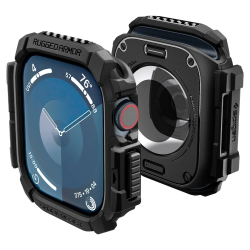 Kup Case Spigen Rugged Armor Apple Watch 10 46mm Matt Schwarz - SPN16538 - {ean13} - Sklep Home Screen