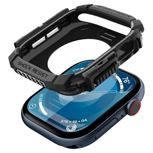 Kup Case Spigen Rugged Armor Apple Watch 10 46mm Matt Schwarz - SPN16538 - {ean13} - Sklep Home Screen