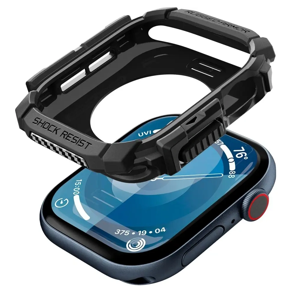 Etui Spigen Rugged Armor Apple Watch 10 / 11 46mm Matte Black