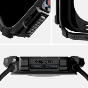 Kup Etui Spigen Rugged Armor Apple Watch 10 46mm Matte Black - SPN16538 - {ean13} - Sklep Home Screen