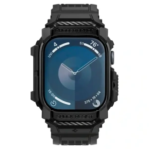 Case Spigen Rugged Armor Pro Apple Watch 10 46mm Matte Black