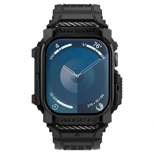 Kup Case Spigen Rugged Armor Pro Apple Watch 10 46mm Matt Schwarz - SPN16539 - {ean13} - Sklep Home Screen