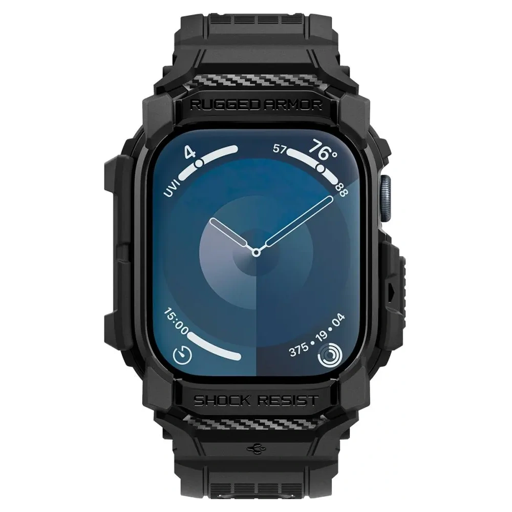 Etui Spigen Rugged Armor Pro Apple Watch 10 / 11 46mm Matte Black