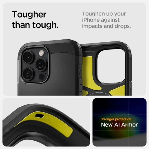 Kup Etui Spigen Tough Armor T Mag MagSafe Apple iPhone 16 Pro Černá - SPN16541 - {ean13} - Sklep Home Screen