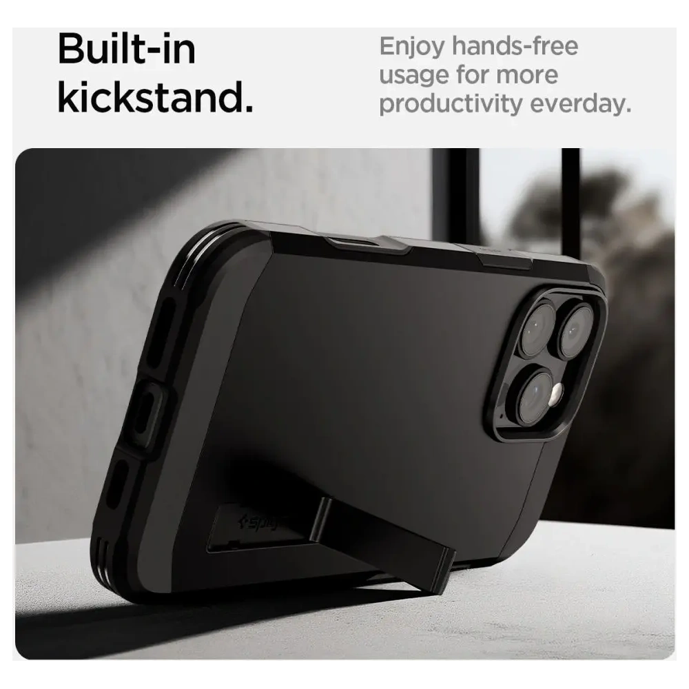 Etui Spigen Tough Armor T Mag MagSafe Apple iPhone 16 Pro Black