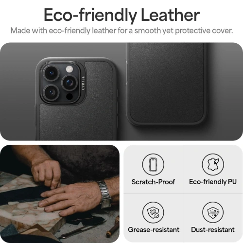 Buy Case Spigen Cyrill Kajuk Mag MagSafe Apple iPhone 16 Pro Black - SPN16542 - {ean13} - Home Screen Store Europe