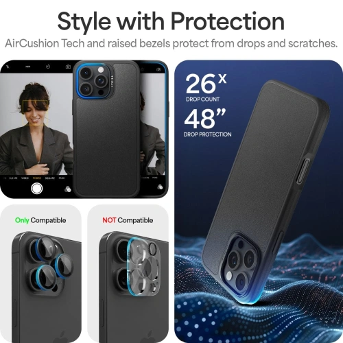 Kup Etui Spigen Cyrill Kajuk Mag MagSafe Apple iPhone 16 Pro černé - SPN16542 - {ean13} - Sklep Home Screen
