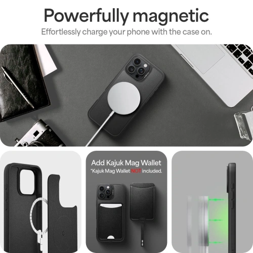 Kup Etui Spigen Cyrill Kajuk Mag MagSafe Apple iPhone 16 Pro černé - SPN16542 - {ean13} - Sklep Home Screen