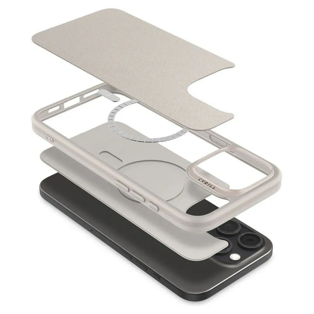 Etui Spigen Cyrill Kajuk Mag MagSafe Apple iPhone 16 Pro Cream