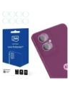 Hybriční sklo na objektiv fotoaparátu 3MK Ochrana objektivu Motorola Moto G55 5G [4 PACK]