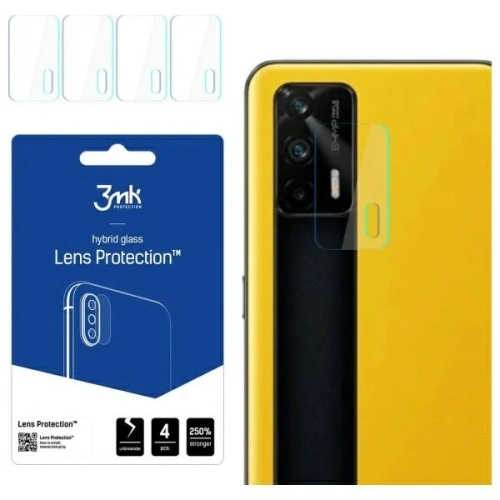 Kup Szkło hybrydowe na obiektyw aparatu 3MK Lens Protection Realme GT 5G [4 PACK] - 3MK15752 - {ean13} - Sklep Home Screen