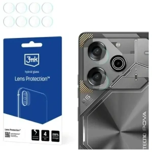 Kup Szkło hybrydowe na obiektyw aparatu 3MK Lens Protection Tecno Pova 6 Neo [4 PACK] - 3MK15754 - {ean13} - Sklep Home Screen