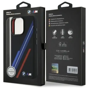 Kup Etui BMW BMHMP16X23SSPK Apple iPhone 16 Pro Max hardcase silikonové náhodné linie MagSafe černý/black - BMW721 - {ean13} - Sklep Home Screen