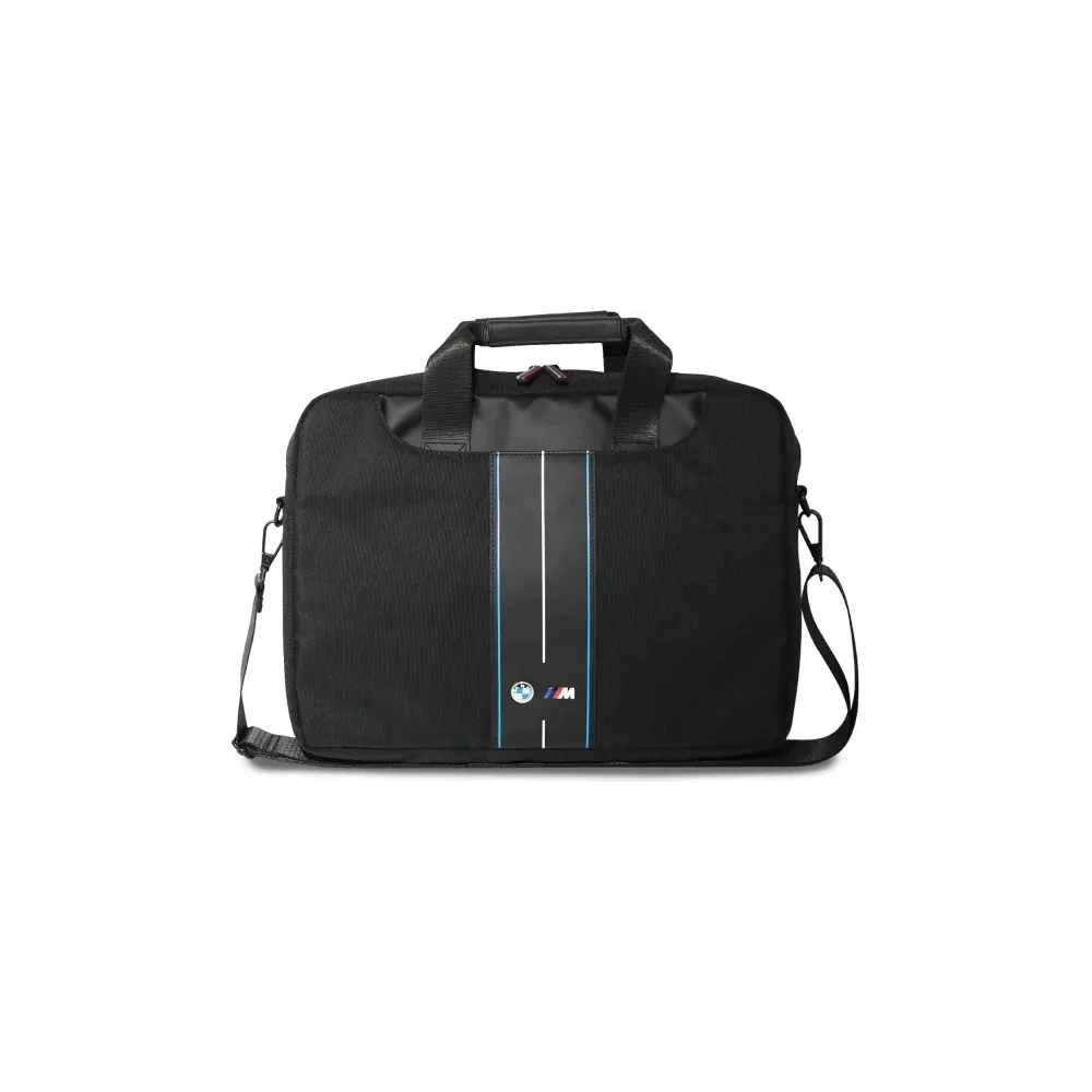 Torba BMW BMCB15COMPVSKL 16" Nylon Blue Stripe czarny/black