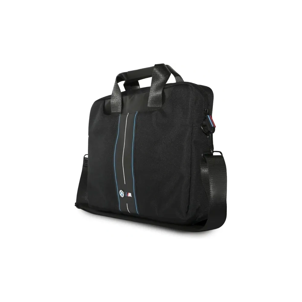 Torba BMW BMCB15COMPVSKL 16" Nylon Blue Stripe czarny/black