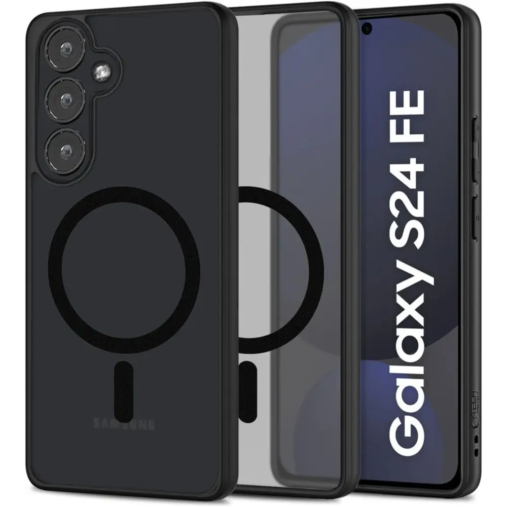 Etui Tech-Protect Magmat MagSafe Samsung Galaxy S24 FE Matte Black