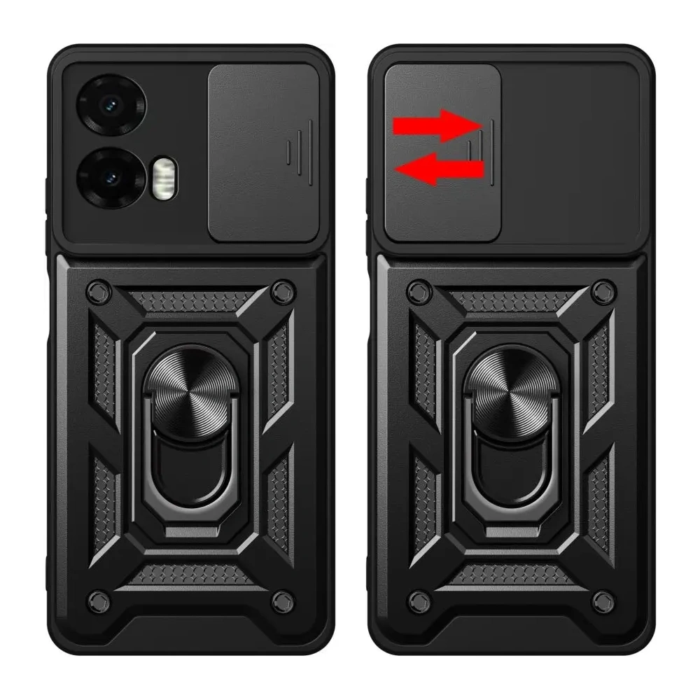 Etui Tech-Protect Camshield Pro Motorola Moto G35 5G Black