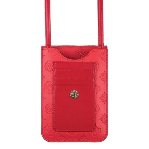 Kup Guess Torebka GUWBPELRE czerwona/red 4G Peony Wallet Bag - GUE383RED - {ean13} - Sklep Home Screen