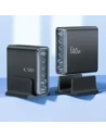 Kup Tech-Protect DC140W-GAN încărcător desktop cu 5 porturi 2xUSB-A, 3xUSB-C PD140W / QC3.0 Negru - THP3467 - {ean13} - Sklep Home Screen