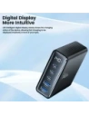 Kup Tech-Protect DC140W-GAN încărcător desktop cu 5 porturi 2xUSB-A, 3xUSB-C PD140W / QC3.0 Negru - THP3467 - {ean13} - Sklep Home Screen