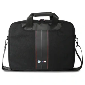 Kup Torba BMW BMCB15COMPVSKR 16" Nylon Red Stripe czarny/black - BMW726 - {ean13} - Sklep Home Screen