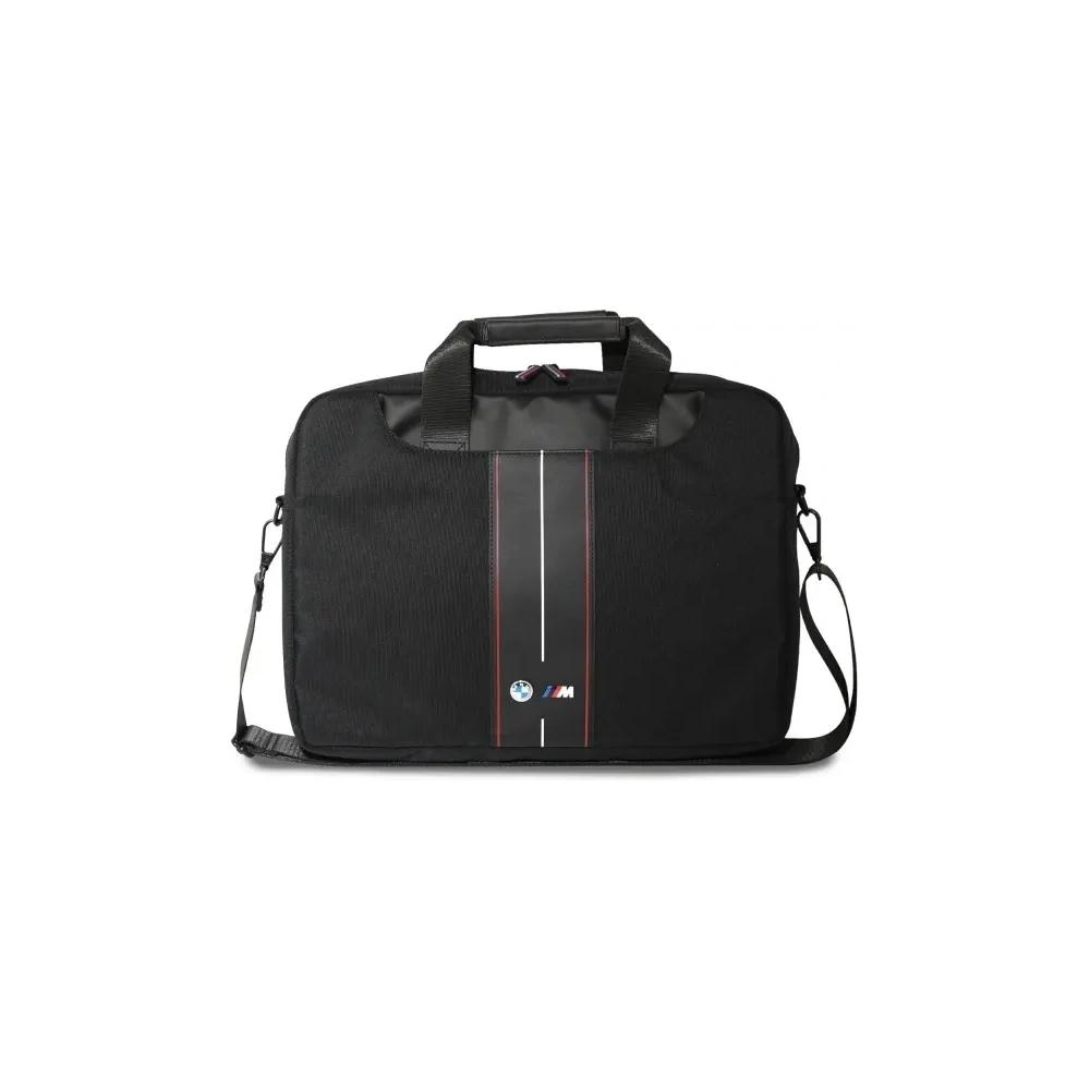 Torba BMW BMCB15COMPVSKR 16" Nylon Red Stripe czarny/black